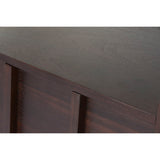 Sideboard Home ESPRIT Dark brown MDF Wood 200 X 40 X 75 CM-2
