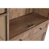 Display Stand Home ESPRIT Metal Mango wood 100 X 42 X 195 CM-5