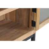 Display Stand Home ESPRIT Metal Mango wood 80 X 30 X 120 CM-5