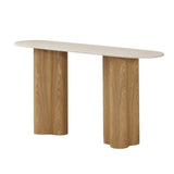 Side table Home ESPRIT Light brown 150 x 40 x 78 cm-0