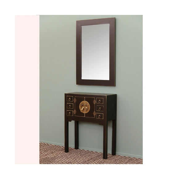 Hall ORIENTE 63 x 26 x 80 cm Black Wood-0