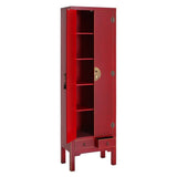 Cupboard Pink Golden 55 x 33 x 185 cm-4