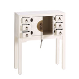 Hall ORIENTE White Wood Iron DMF 63 x 26 x 80 cm-4