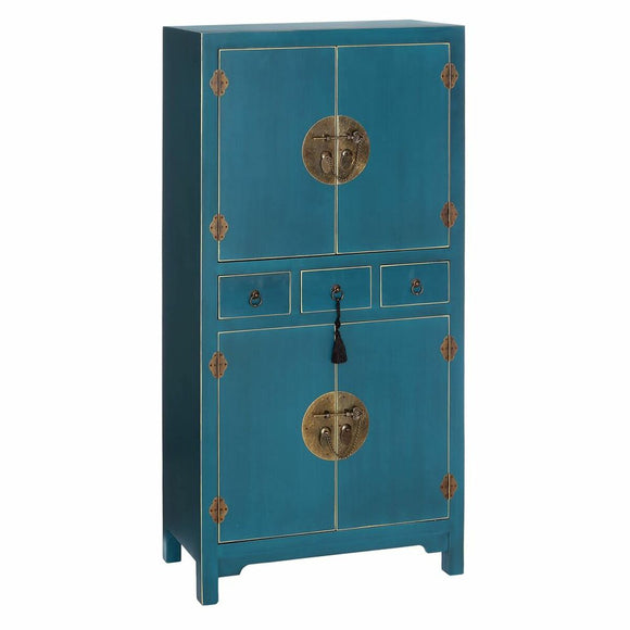 Sideboard ORIENTE 63 x 33 x 131 cm Blue DMF-0