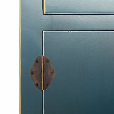 Sideboard ORIENTE 63 x 33 x 131 cm Blue DMF-1