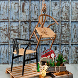 Dining Chair Brown 56 x 48 x 78 cm-6