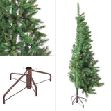 Christmas Tree Green PVC Metal Polyethylene 180 cm-1