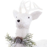 Christmas bauble White Polyfoam Deer 73 x 33 x 108 cm-3