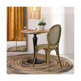 Dining Chair 45 x 42 x 94 cm Natural Wood Rattan-7