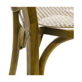Dining Chair 45 x 42 x 94 cm Natural Wood Rattan-4