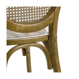 Dining Chair 45 x 42 x 94 cm Natural Wood Rattan-1