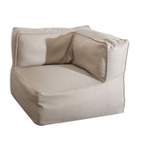 Garden sofa Gissele Light brown Nylon 80 x 80 x 64 cm-0