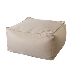 Pouffe Gissele Light brown 70 x 70 x 36 cm-0