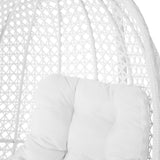 Hanging garden armchair Dido White 81 x 64 x 111,5 cm-3