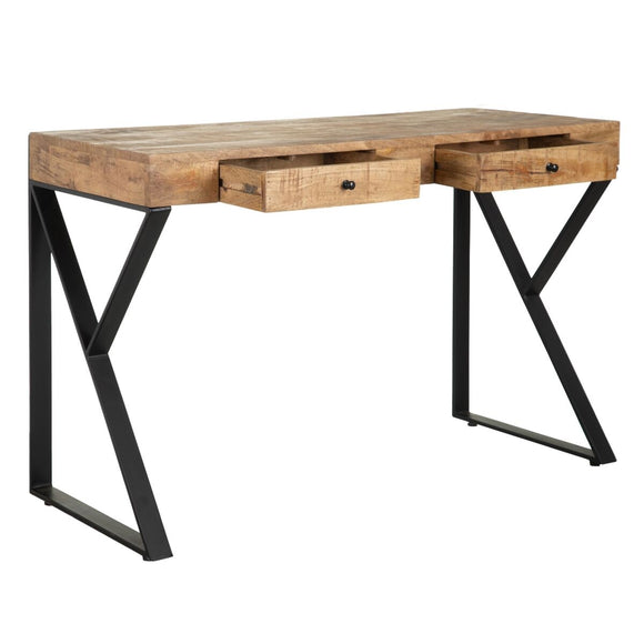 Desk 120 x 50 x 77 cm Wood Iron-0