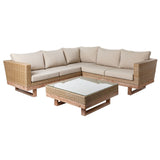 Garden sofa Patsy Modular Wood Rattan 66 x 89 x 64,5 cm-1