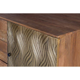 Sideboard Alexandra House Living Brown Bronze Mango wood 160 x 78 x 40 cm-3