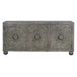 Sideboard Alexandra House Living Grey Mango wood 172 x 82 x 43 cm-0