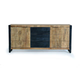 Sideboard Alexandra House Living Natural Metal Mango wood 180 x 80 x 45 cm-0