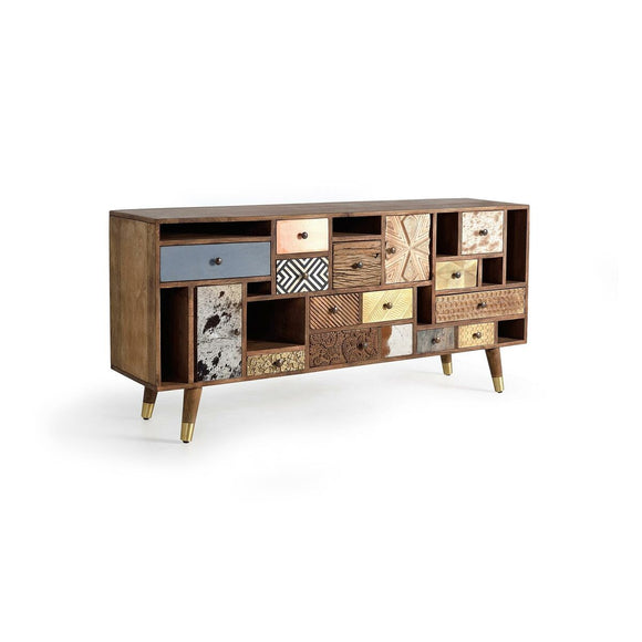 Sideboard Alexandra House Living Natural Mango wood 160 x 76 x 40 cm-0