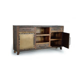 Sideboard Alexandra House Living Natural Recycled Wood 180 x 90 x 40 cm-6