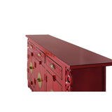 Sideboard Alexandra House Living Red Mango wood 180 x 84 x 40 cm-2