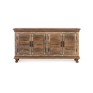 Sideboard Alexandra House Living Natural Mango wood 152 x 78 x 36 cm-0