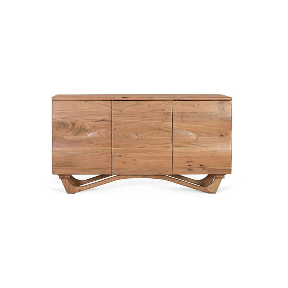 Sideboard Alexandra House Living Natural Acacia 140 x 76 x 40 cm-0