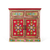 Sideboard Alexandra House Living Multicolour Mango wood 90 x 90 x 38 cm-5