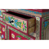 Sideboard Alexandra House Living Multicolour Mango wood 90 x 90 x 38 cm-1