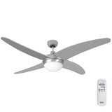 Ceiling Fan with Light EDM 33807 Caspio Silver 60 W-0