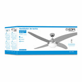 Ceiling Fan with Light EDM 33807 Caspio Silver 60 W-3