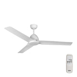 Ceiling Fan EDM 33986 Java White 60 W Ø 130 cm-0