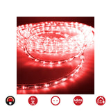 LED Tube EDM 72706 flexiLED Red 1,75 W x 1 m 48 m 2-way-2