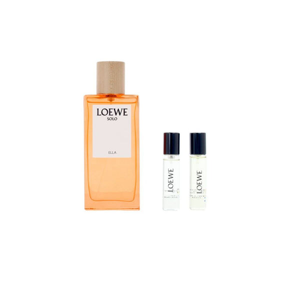 Women's Perfume Set Loewe SOLO ELLA 3 Pieces-0
