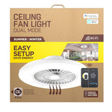 Ceiling Light Muvit iO White Wi-Fi-8