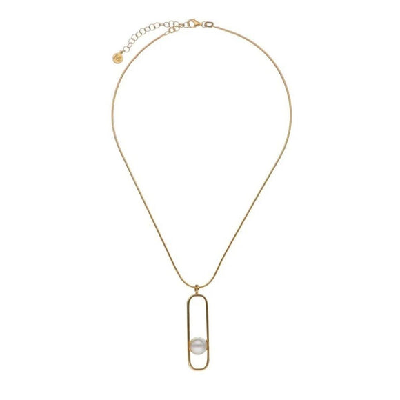 Ladies' Pendant Majorica 17179.01.2.N37.000.1 Golden-0