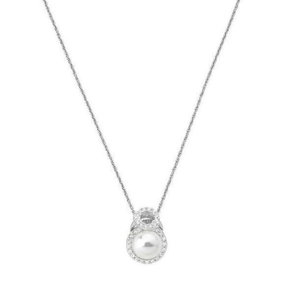Ladies' Necklace Majorica 15172.01.2.000.010.1 Silver-0