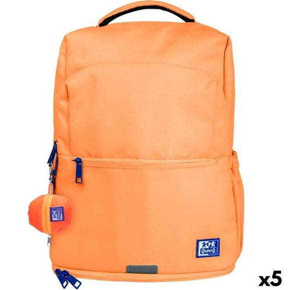 School Bag Oxford YOUNG PROOF B-OUT Peach 30 x 42 x 15 cm (5 Units)-0