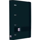 Ring binder Oxford LIVE&GO Black A4+ (10 Units)-1