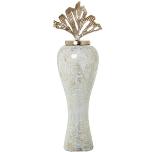 Vase Alexandra House Living Golden Crystal 29 x 25 x 89 cm-0