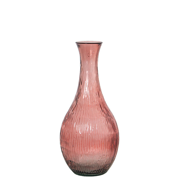 Floor vase Alexandra House Living Pink Crystal 30 x 30 x 70 cm-0