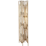 Folding screen Alexandra House Living Golden Metal 120 x 170 x 1 cm-8