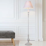 Floor Lamp Alexandra House Living White 60 W 38 x 155 x 38 cm-6