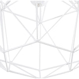 Ceiling Light Alexandra House Living White Metal 60 W 40 x 28 x 40 cm-2