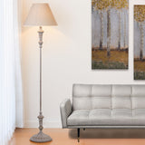 Floor Lamp Alexandra House Living Grey 40 W 38 x 155 x 38 cm-6