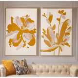 Painting Alexandra House Living Wood Flowers 80 x 4 x 120 cm-1