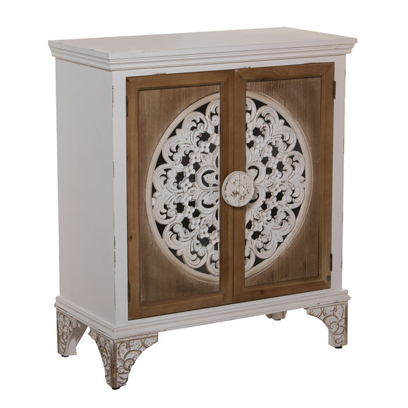 Chest of drawers Alexandra House Living White Wood 81 x 39 x 92 cm-0