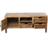 TV furniture Alexandra House Living Wood 120 x 40 x 50 cm-6