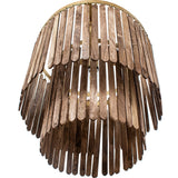 Ceiling Light Alexandra House Living Brown Metal-2